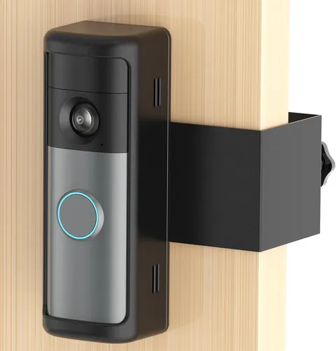 No-Drill R-ing Doorbell Mount with Rain Cover, Anti-Theft Door Bracket Compatibl