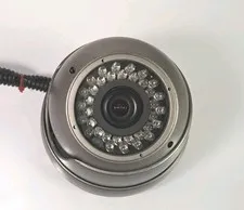 HD-TVI Outdoor Eyeball Camera With Auto- Iris VF Lens - 2.8 - 12MM - Untested 