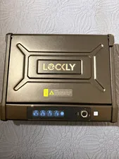 Lockly PGV528W Smart Safe Biometric WiFi Alarm Black Metal Small 30 Min