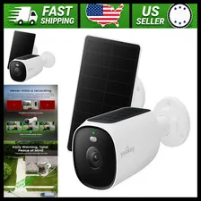 Youkey Wireless Outdoor Solar Security Camera 2.5K AI Detection IP67