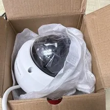HI-D5MAKL28-A IP Dome Camera 2.8mm Vandalproof IR PoE DC12V/500mA White