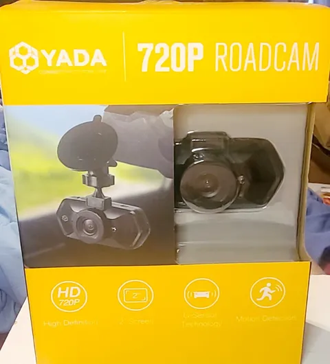 Yada Roadcam 720P Black Dash Cam Dashcam