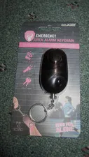 Personal Emergency Siren Alarm Keychain 130dB  Siren & LED light, black