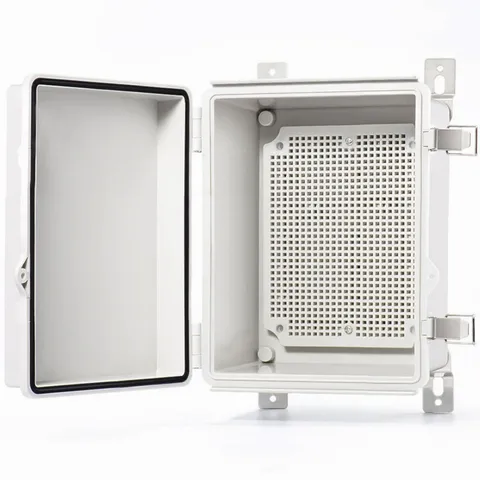 QILIPSU Waterproof Junction Box IP67 Outdoor 8.6"x6.7"x4.3", Grey Cover