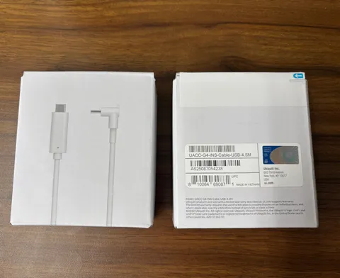 NEW SEALED Ubiquiti Instant Camera PoE 2 USB-C Cable UACC-G4-INS-CABLE-USB-4.5M