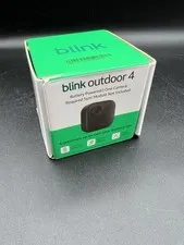 Blink Outdoor 4 Wireless Camera Two-Way Talk Add-On Camera Black