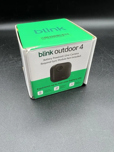 Blink Outdoor 4 Wireless Camera Two-Way Talk Add-On Camera Black