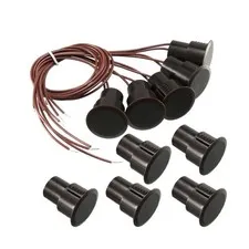 5pcs RC-36 NC Recessed Wired Door Contact Sensor WINDOW Magnetic Reed Switch