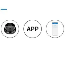 Indoor Surveillance Monitor 1080p Smart Security Camera For Home