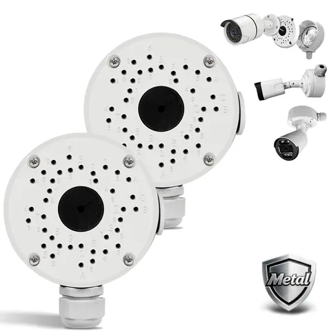 Metal Aluminum Waterproof Junction Box Mount Bracket Universal Fits Bullet Cam