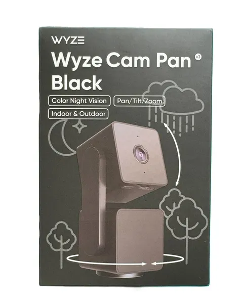 Wyze Cam Pan v3 Indoor/Outdoor IP65 1080P 360° Pan/Tilt/Zoom Wi-Fi Smart Home