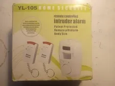 Intruder Burglar Alarm Remote Controlled Home Security