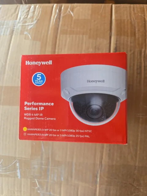 Honeywell H4W4PER3 IP Network Rugged Dome Camera 4MP 2.8 Mm IP66 White New