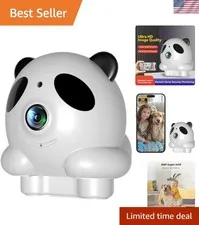 Indoor 3K Security Camera with Night Vision & 2-Way Audio - Alexa Compatible