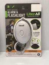 Safety Key Chain Alarm And Flashlight