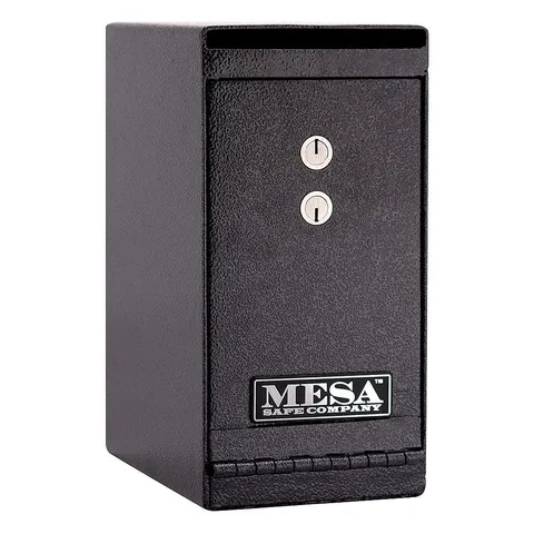 MESA SAFE COMPANY MUC1K Cash Depository Safe,0.2 cu ft,Steel 16X142