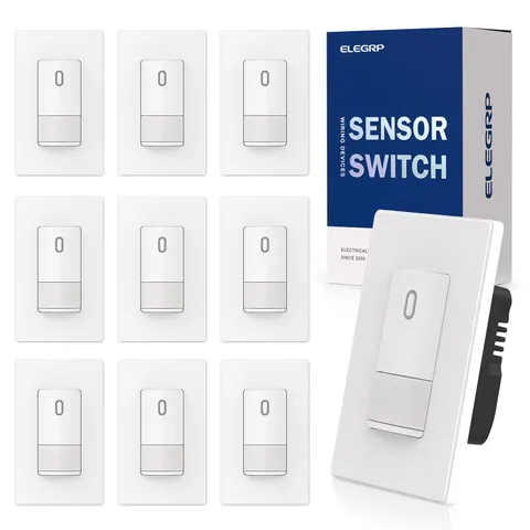 Occupancy Motion Sensor Light Switch, PIR Infrared Motion Activated Wall