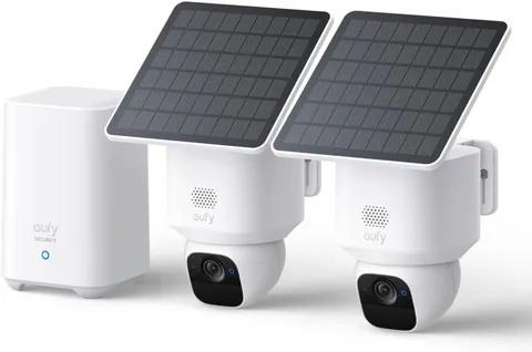 Eufy Security Solocam E30, 2-Cam Pack Kit, Security Cameras Wireless Outdoor, So