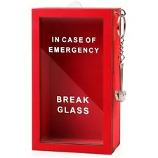 Funny Gift Emergency Break in Case of Box with Hammer Desk Decor