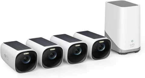 eufy eufyCam 3 Wireless Solar Camera System 4K Outdoor 4 cam Security (Sealed)