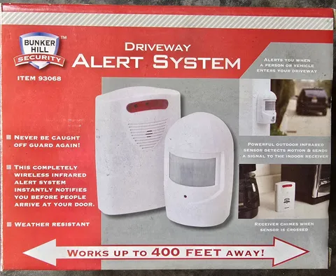 Bunker Hill Security Driveway Alert System Wireless Intruder Alarm 