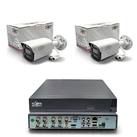 5MP Lite Wired XVR Hybrid AI Video Surveillance Kit 2K Audio TVI GSS Pro