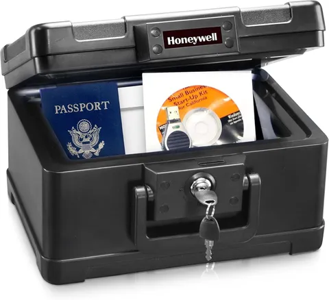 Safes & Door Locks Small Safe Box Chest Home Fireproof Safe Holds #10 Envelopes