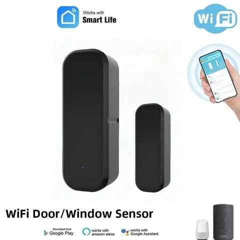 Smart WiFi Door Sensor Door Detectors Magnetic Switch Window Home Security Alert