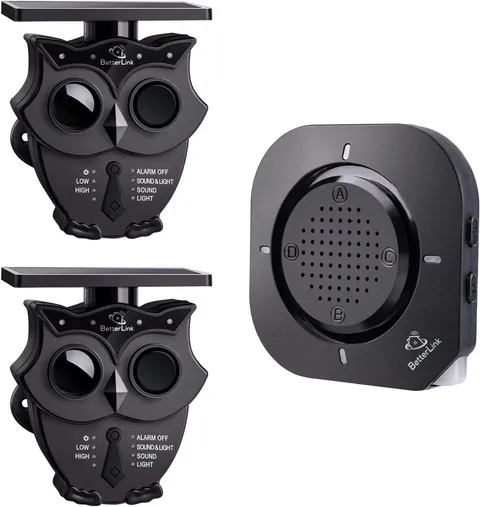 1/2 Mile Long Range Solar Wireless Driveway Alarm System IP65 Weatherproof Outdo