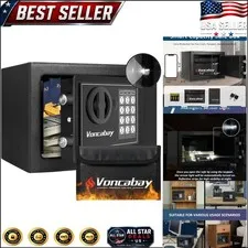 Water-Resistant Mini Money Safe with Fireproof Bag - Secure Your Valuables Today