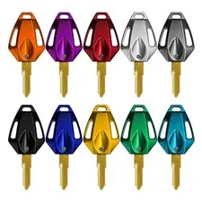 Small Copper Keys Replacements For Motorcycle Ignitions Locks Systems