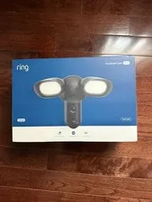 Ring Floodlight Cam Pro Wired 2nd Gen (Newest Model) Retinal 4K - Black - SEALED