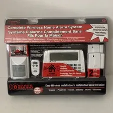 Safe & Sound Complete Wireless Home Alarm Security System ITSS-9000 NEW/SEALED