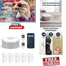 Wireless Smart Security System: DIY WiFi Door Alarm with Mobile Alerts, 8-Piece