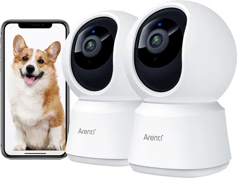 5G Indoor Security Camera, 4MP Pet Camera with Speaker for Dog/Cat, Baby Monitor