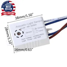 220V Intelligent Sound Voice Sensor Switch Module Detector Indoor Auto on off Li