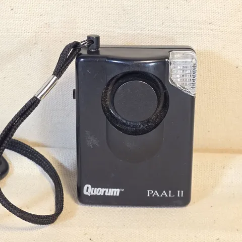 Quorum PAAL II Personal Alarm Vintage Safety Security Device 016589