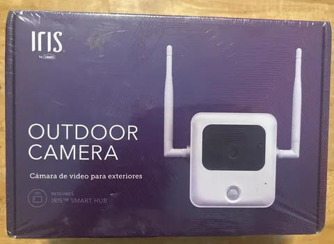 IRIS Wireless Outdoor Smart System Video Security Camera 720p... FREE S&H!