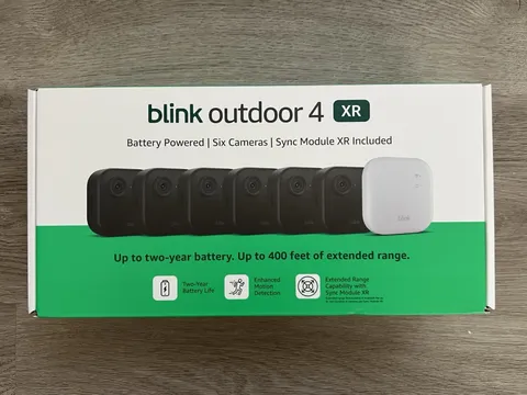 Blink 6-pk. Wireless Security Cameras with 400 ft. Range and Sync Module XR