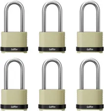 Heavy Duty Combination Padlock, Outdoor Combo Lock Weatherproof, Pad Locks with