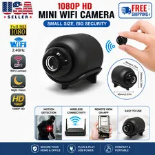 New X5 Mini Camera 1080P Clear Night Vision Lightweight Portable Premium Cams Mo