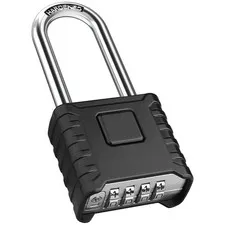 3 Inch Heavy Duty Outdoor Shackle Combination Padlock Large Diyife Lock
