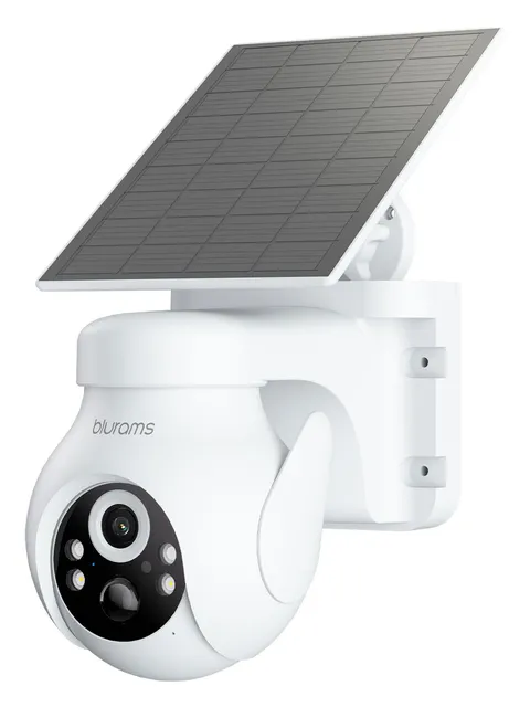 Solar Outdoor Camera Wireless, 360° PTZ Security Cameras Wireless Outdoor wit...