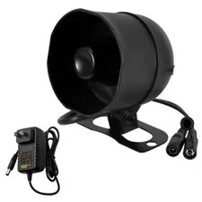 Wireless WiFi Horn Siren 120dB Tuya Anti-Theft Security Alarm Power Adapter