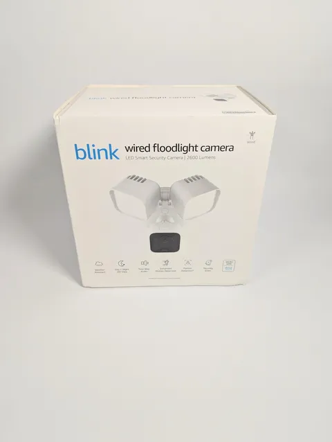 Blink Wired Floodlight Camera - White