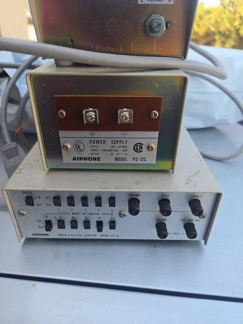 Aiphone PS-12C - DC Power Supply for Intercoms - Lot Of 3 Pcs