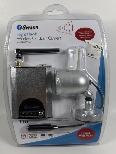 Swann Night Hawk Wireless Outdoor Camera & Receiver - New