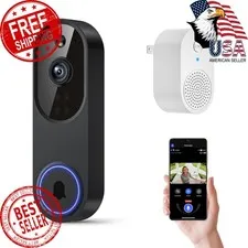Orbitell 1080p Wi-Fi Video Doorbell Camera Night Vision