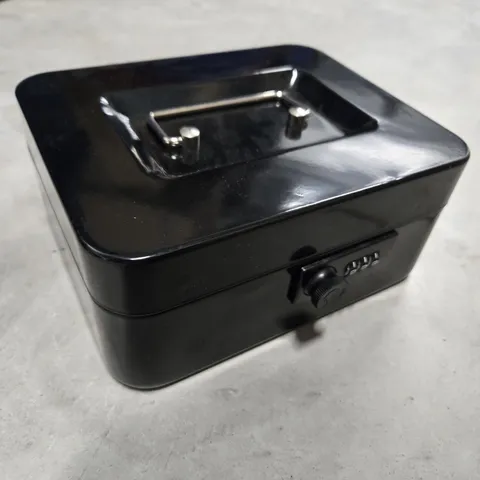 Safe Medium Cash Box With Dial Lock Yard Sale Flea Market Vendor 8x6” Portable 
