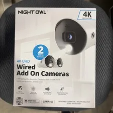 NIGHT OWL CAM-2PK-DP8LSA NEW